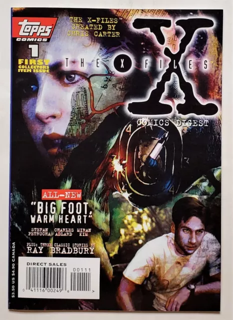 X-Files Comics Digest, The #1 (Dec 1995, Topps) 7.5 VF-