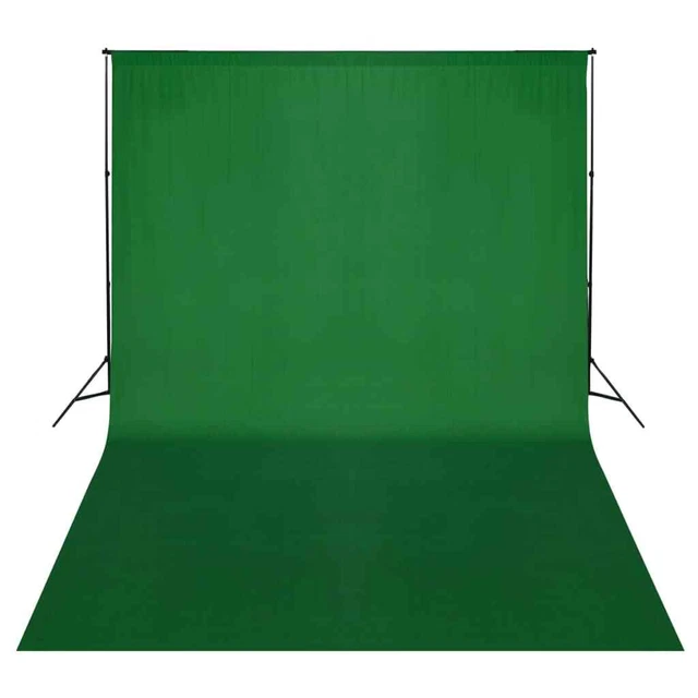 Sistema Portafondali con Fondale Verde 500 x 300 cm 5199397