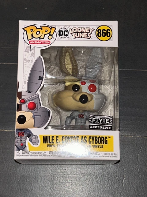 Funko POP!  DC Looney Tunes: Wile E Coyote as Cyborg - FYE Excl 866 heroes