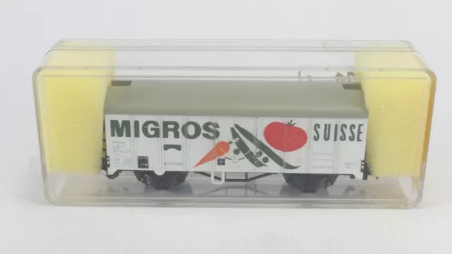 Liliput Spur H0 - 224 30 Kühlwagen MIGROS Suisse der FS Italien OVP NEU