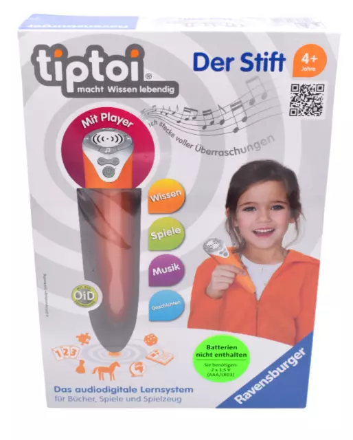 Ravensburger Tiptoi Der Stift mit Player (007004) NEU & OVP