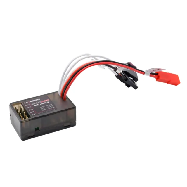 10A Brushed ESC 2s/3s Dual Way Brake LED Control for 1/28 1/24 RC Car Model a