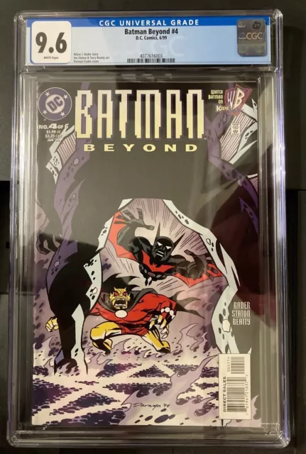 BATMAN BEYOND #4 CGC 9.6 NM+ • Batman / The Demon - DC Comics (1999)