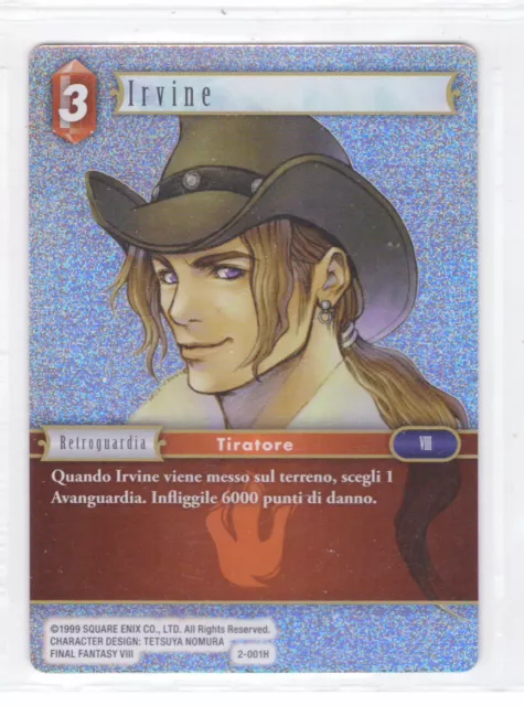 Final Fantasy TCG Irvine Opus II 2-001H ITA FOIL