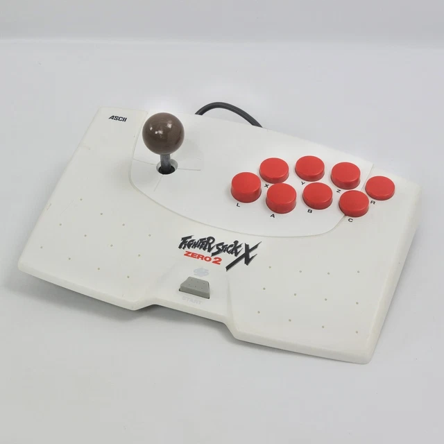 Fighter Stick X Zéro 2 Sega Saturn - Ascii - Capcom