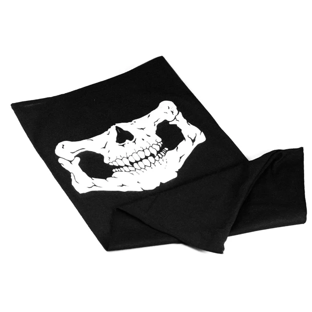 1er Schädel Totenkopf Bandana Gesichtsmaske Halstuch Motorrad Ski Biker