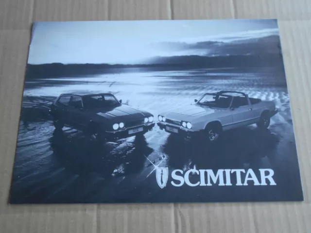 Reliant Scimitar Original colour sales brochure