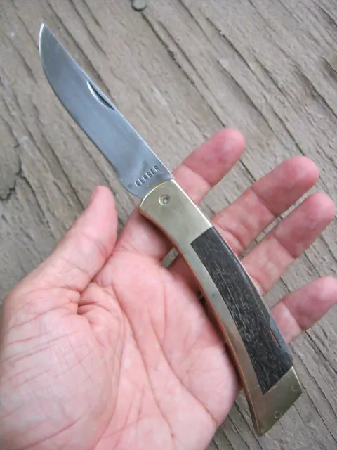 Vintage Gerber Usa Sportsman Ii Drop Point Pocket Knife Folder, Very Good