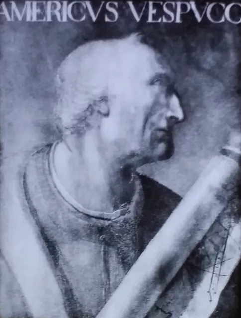 Amerigo Vespucci, Italian Explorer, Magic Lantern Glass Slide