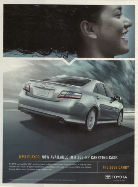 Toyota Camry--2008 Magazine Advertisement