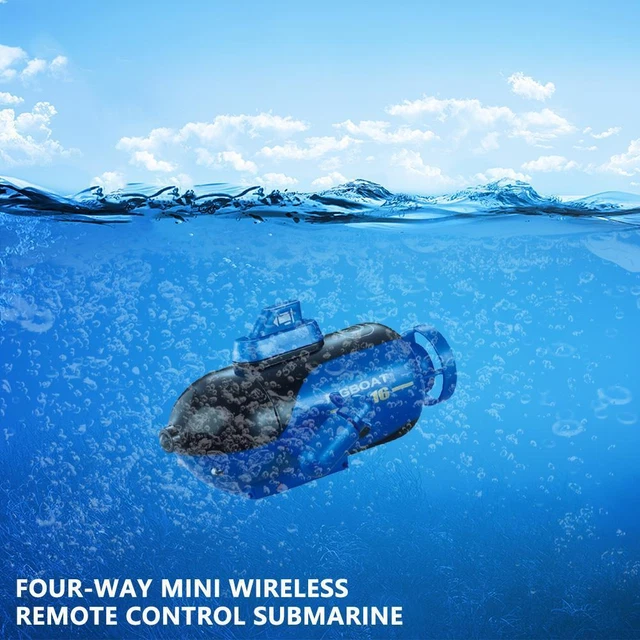 MINI WIRELESS REMOTE Control Submarine Electric Underwater Lake Boat