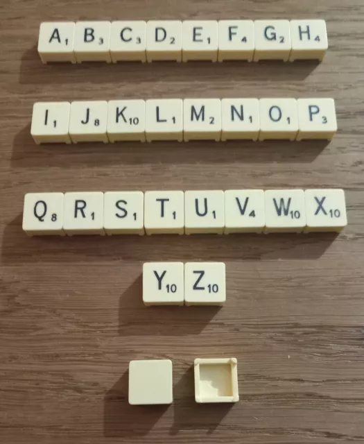 SCRABBLE Voyage Spear / Lettre Noire de Remplacement au choix  Pièces Détachées