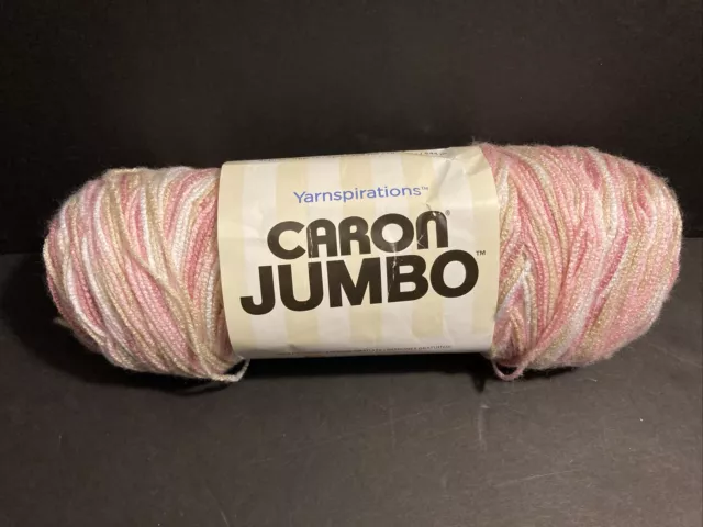 Caron Jumbo Ombre Yarn, 12 oz, Rosewood, 1 Ball