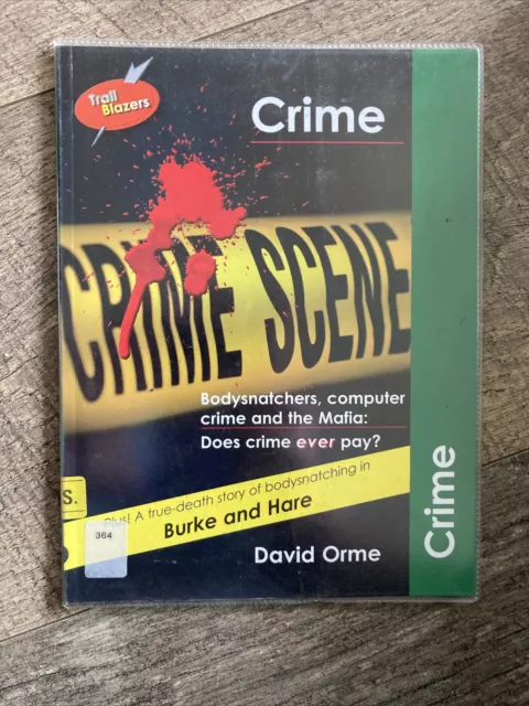 Crime by David Orme (Paperback, 2019)