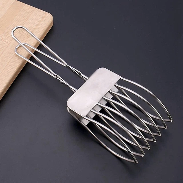 STAINLESS STEEL SLICER Roast Beef Cutting Clips Food Serving Kitchen