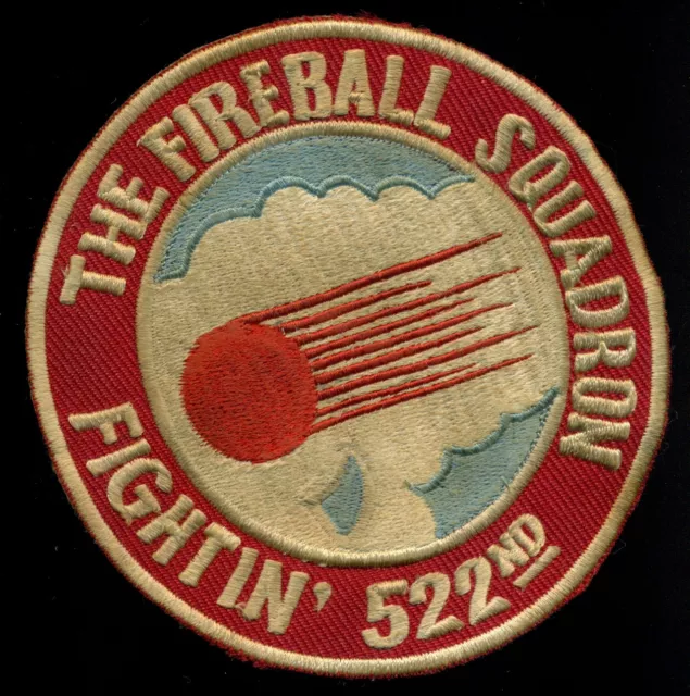 USAF 522nd Tactical Fighter Squadron Patch S-18