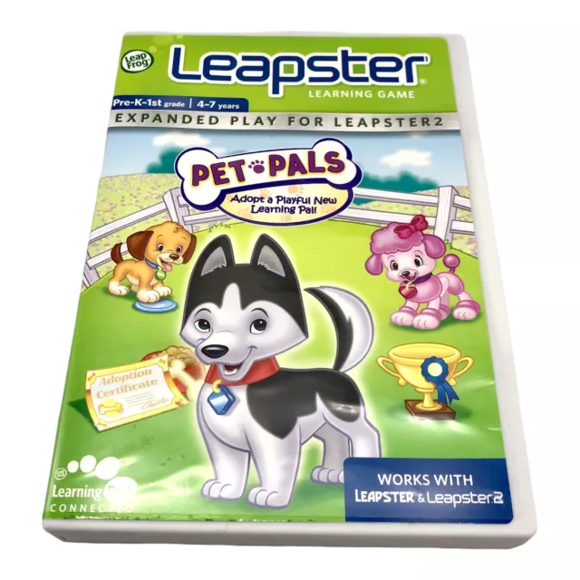 Leapfrog Leapster & Leapster 2 Explorer PET PALS Expanded Play Learning Game VG