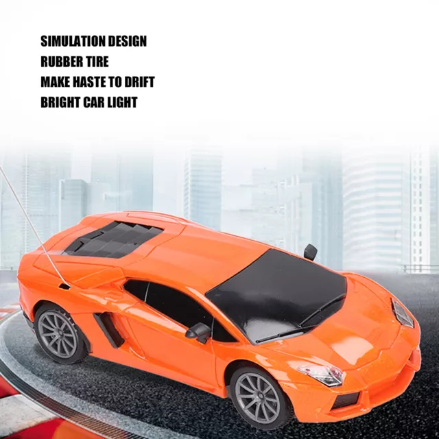 02 015 Electric Sports Car Model Electric Sports Racing Car Shock-resistant