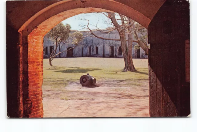 Fort Macon 19th Century Military Architecture State Park NC Chrome Postcard Vtg