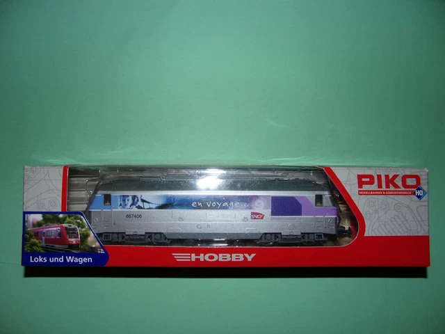 PIKO locomotive diesel BB67400 livrée "EN VOYAGE" 96170 NEUF