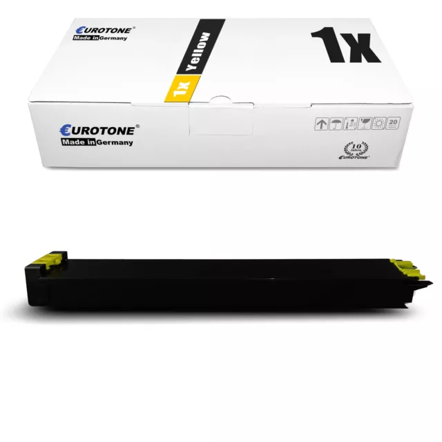 ECO Toner YELLOW für Sharp MX-5100-N MX-4101-N MX-5000-N MX-2600-N MX-5001-N