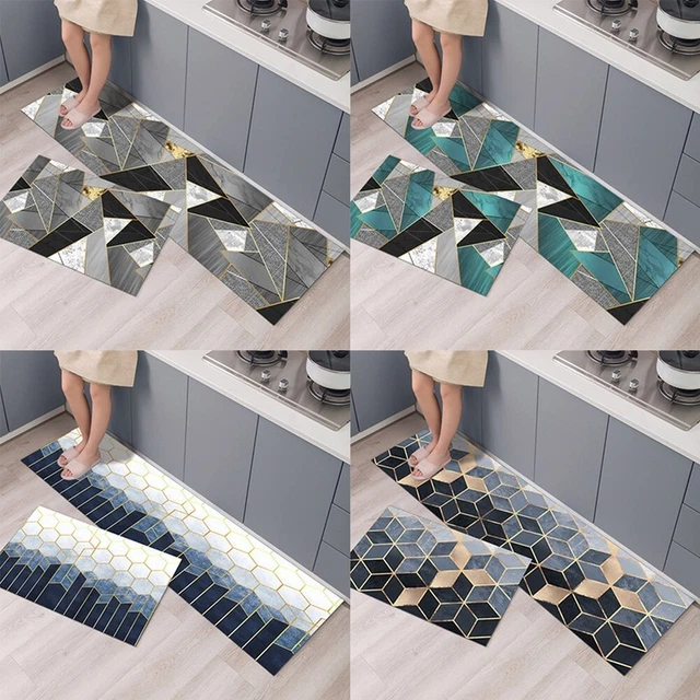 Non-Slip Waterproof Kitchen Tower Mat Home Floor Carpet Anti-Oil Sau