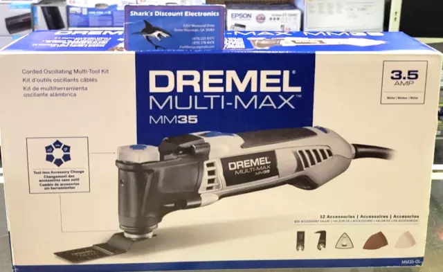 Dremel Multi-Max (MM35) Corded Oscillating Multi-Tool 3.5 Amp -. NIB. FAST SHIP