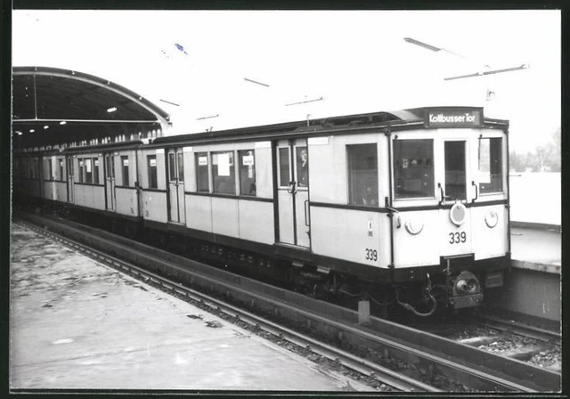 Fotografie unbekannter Fotograf, Ansicht Berlin, Bahnhof Prinzenstraße, U-Bahn