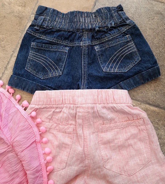 NEXT.M&S.Girls Summer Clothes Bundle Age 3-4 Yrs.Disney Princess Tops.Shorts.💕 12