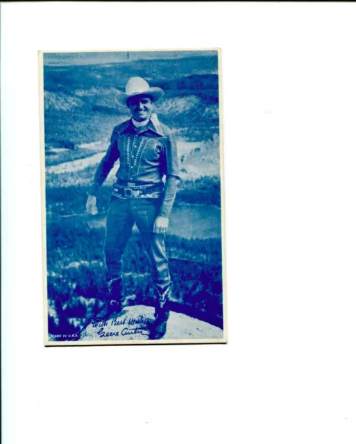 Gene Autry Western Actor Singing Cowboy Post Card Arcade Photo #7