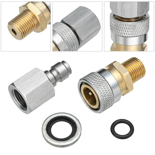 Adattatore tubo di ricarica riempimento PCP di alta qualità 1/8 BSP per cilindri aria Falcon