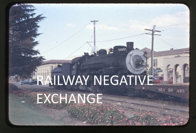 Southern Pacific SP 2-8-2 #3251, Los Gatos, 1 Original Slide