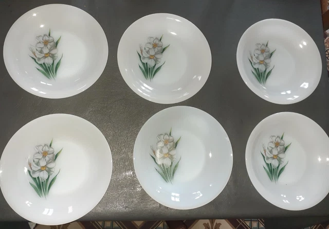 Lot de 5 assiettes plates en plastique de 5,5,7 pouces, lavables au