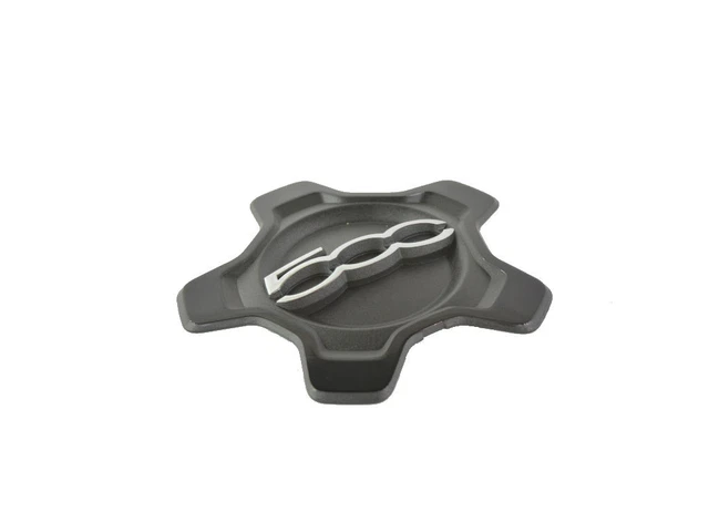 Genuine OEM Mopar Black Wheel Center Cap for Fiat 500X with 16" Aluminum Wheels