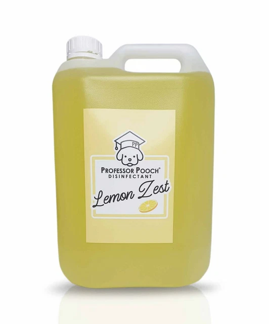 DOG KENNEL DISINFECTANT Antibacterial PROFESSOR POOCH ® Lemon Zest