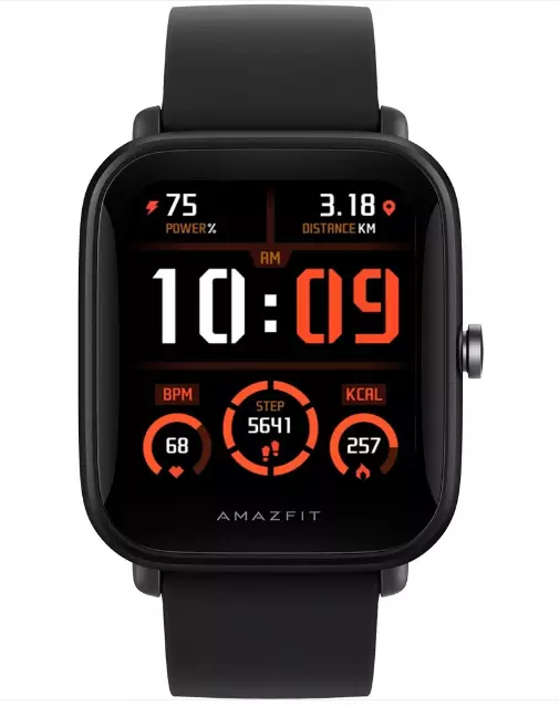 Amazfit Bip U Pro Smartwatch GPS 60+ Sportmodi Wasserdicht Schwarz NEU&OVP