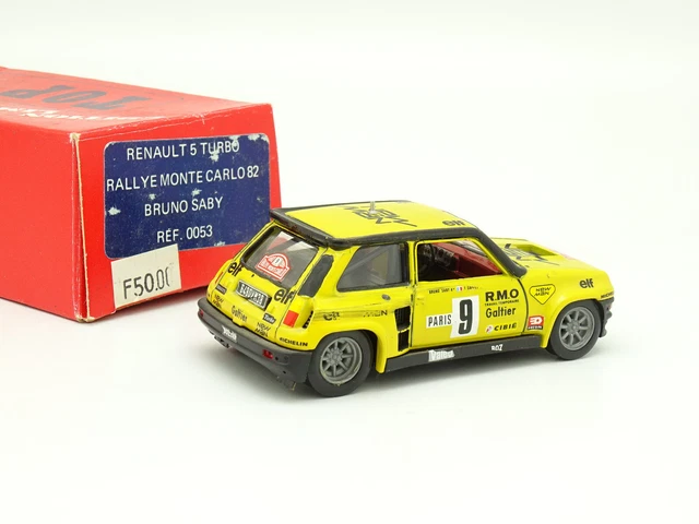 Solido standart - Echelle 1/43 - Lot de 6 renault 5 turbo