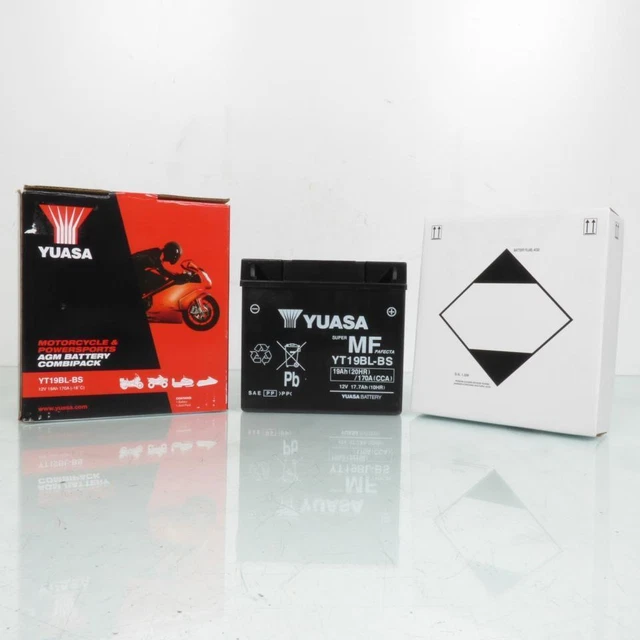 Batterie Yuasa pour Moto BMW 800 R 80 ST 1981 à 1984 Neuf