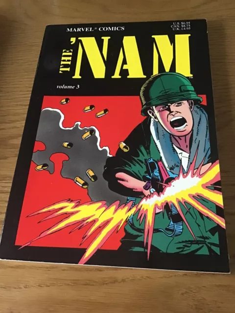 The ‘Nam Tpb Volume 3 Rare Collectors Item First Printing 1989 Fine Condition