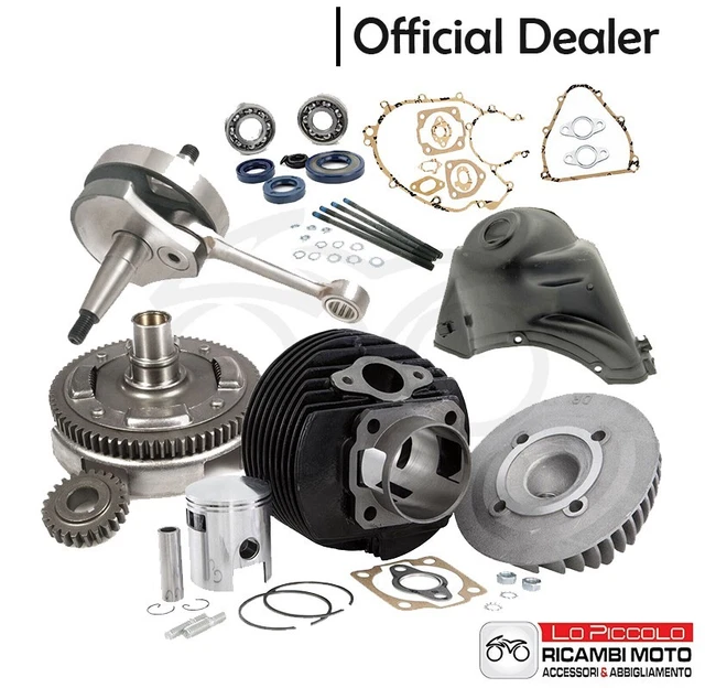 14338 - Kit cilindro DR 130cc Vespa 125 ET3 Primavera, PK d.57 corsa 51mm - DR