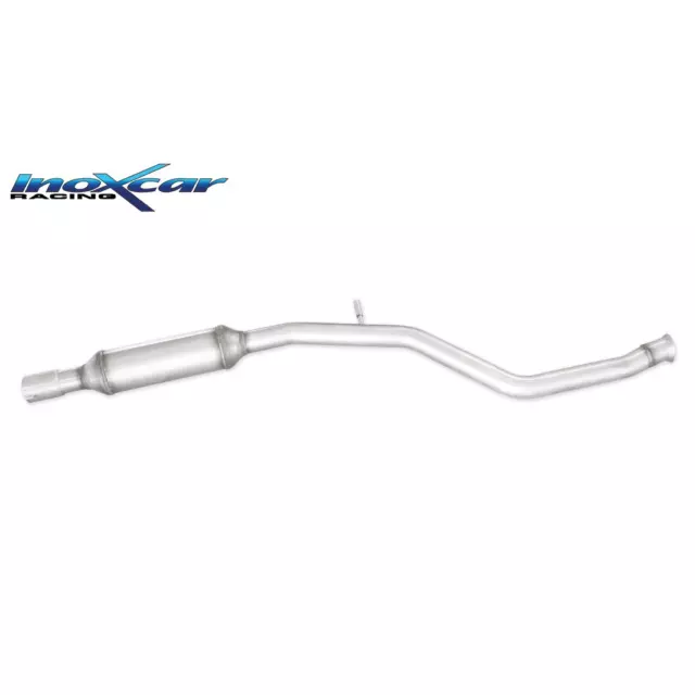 Tube Intermediaire inox INOXCAR Peugeot 206 CC 2.0 16v - avec silencieux