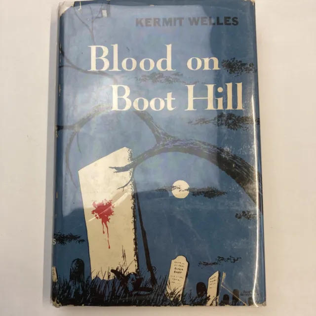 Vintage Western Pulp Novel Gunslinger's Past Haunts Him Blood on Boot Hill 1958