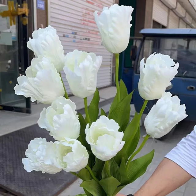 BELLES FLEURS DE tulipe artificielles parfaites pour la maison ou pour ...