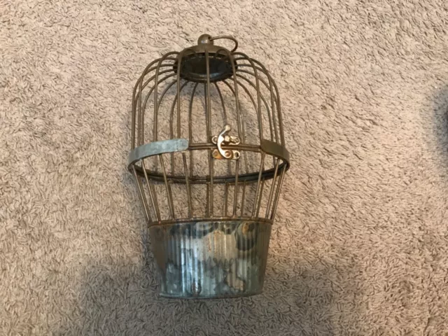 Vintage Bird Cage 7" - 12" inches