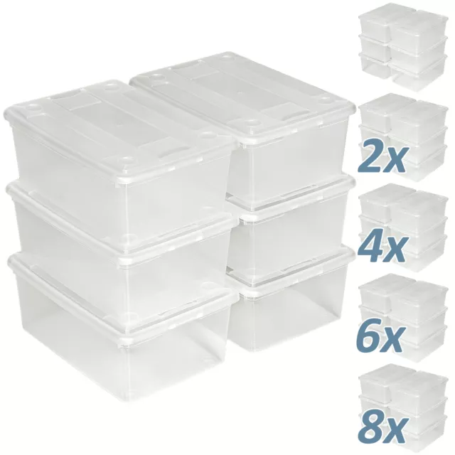 Grande Boîte de rangement empilable 52 litres Basic Box