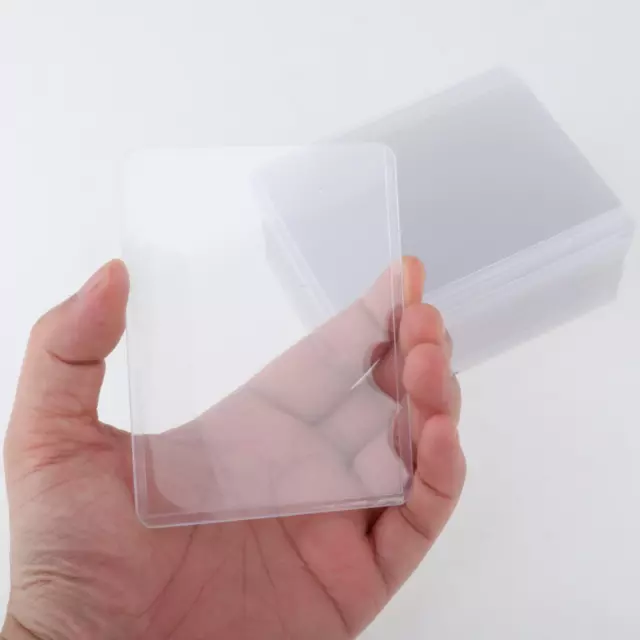 25x klare Kartenhüllen für Sammelkarten Display sichtbar langlebig schützend