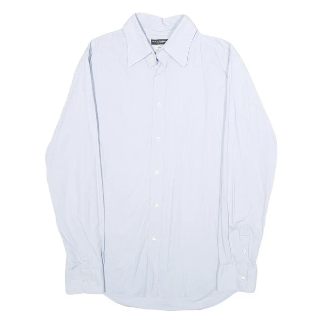 Chemise Homme Dolce&Gabbana D&G Beige Manches Longues Taille XS (IT 46) - Neuf Avec étiquettes