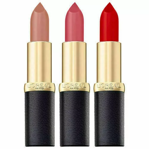 L'OREAL Color Riche Matte Addiction Lipstick SEALED - Various Shades