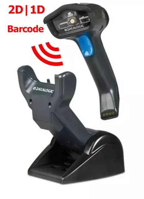 ⭐⭐⭐ kabellos Barcode 2D/1D QR Code Scanner Datalogic Gryphon GBT4400 BT/USB ⭐⭐⭐