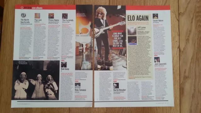 JEFF LYNNE (ELO) Long Wave 'album review' 2012 UK Article/Clipping